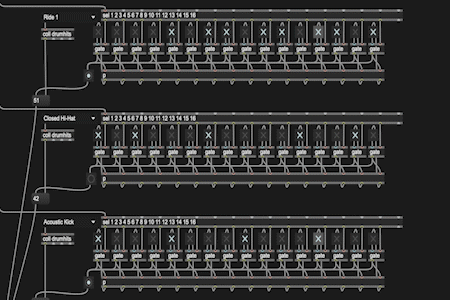 MaxMSP General MIDI Sequencer